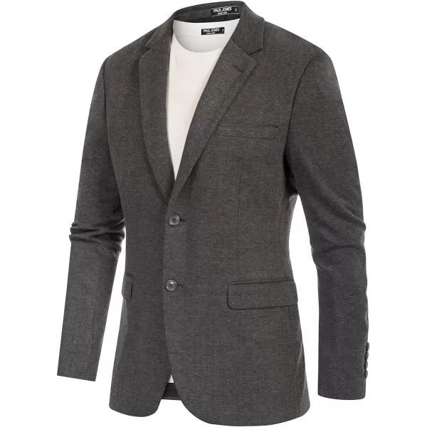 PJ Paul Jones Men's Herringbone Blazer Jacket Lightweight Casual Knit Sport Coat