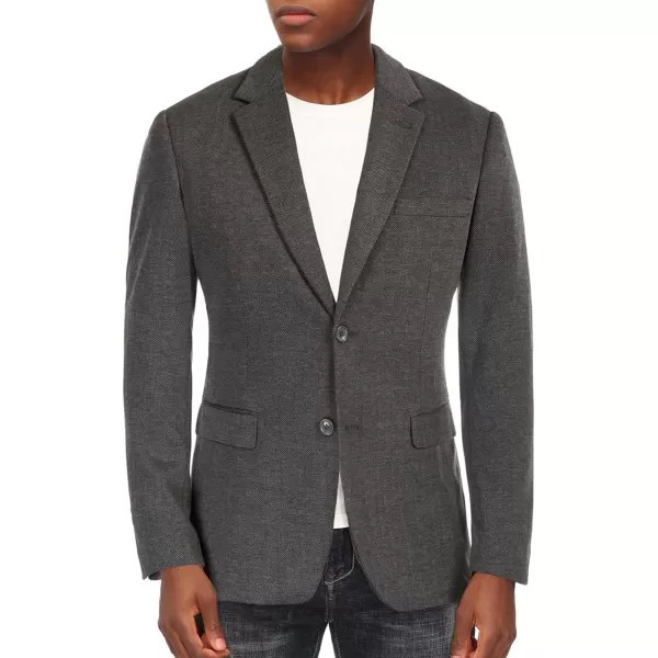 PJ Paul Jones Men's Herringbone Blazer Jacket Lightweight Casual Knit Sport Coat