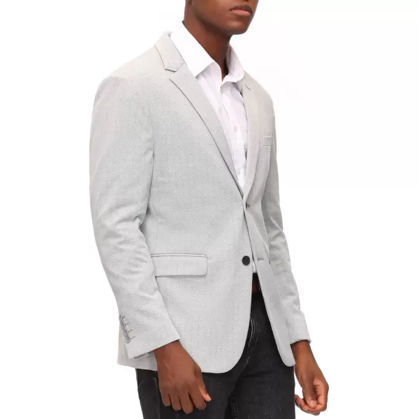 PJ Paul Jones Men's Herringbone Blazer Jacket Lightweight Casual Knit Sport Coat