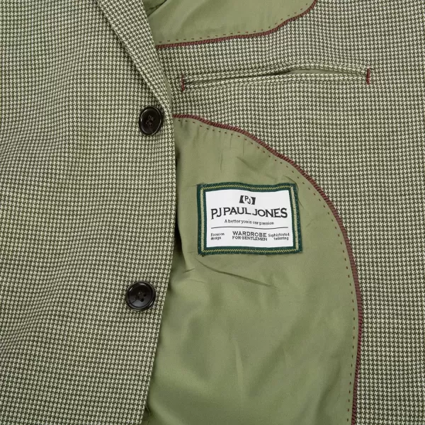 PJ Paul Jones Men's Herringbone Blazer Jacket Lightweight Casual Knit Sport Coat