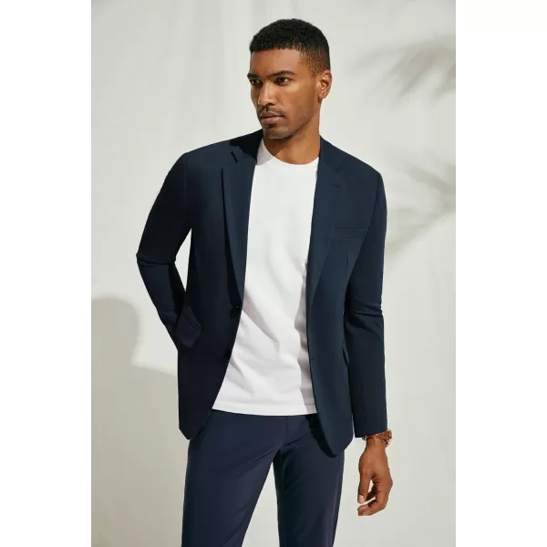 PJ Paul Jones Men's Herringbone Blazer Jacket Lightweight Casual Knit Sport Coat