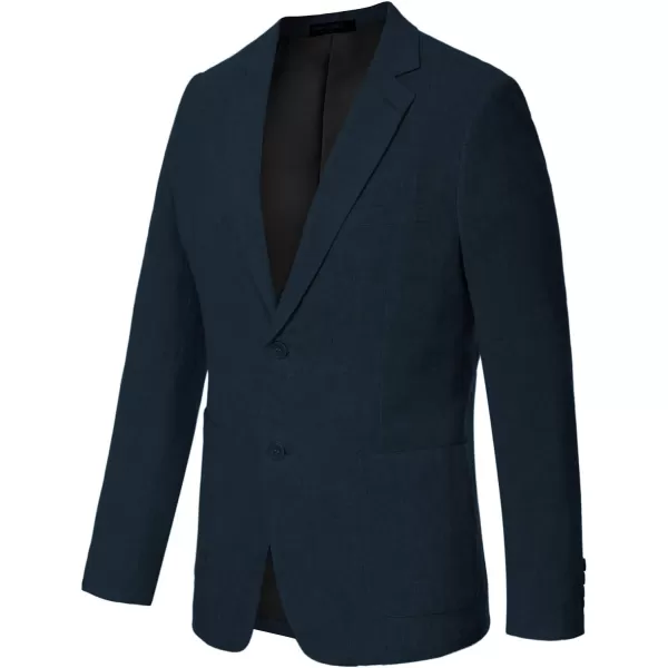 PJ Paul Jones Men's Slim Fit Lightweight Linen Jacket Tailored Blazer Sport Coat