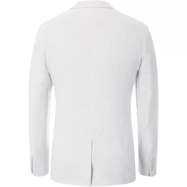 PJ Paul Jones Men's Slim Fit Lightweight Linen Jacket Tailored Blazer Sport Coat