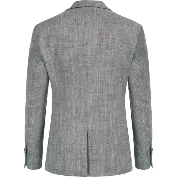 PJ Paul Jones Men's Slim Fit Lightweight Linen Jacket Tailored Blazer Sport Coat