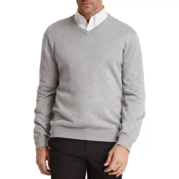 PJ Paul Jones Men's V Neck Pullover Sweaters Classic Long Sleeve Knitting Sweater