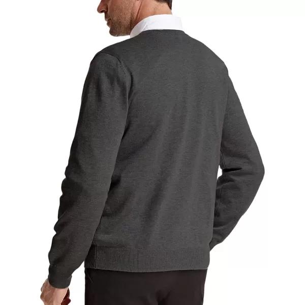PJ Paul Jones Men's V Neck Pullover Sweaters Classic Long Sleeve Knitting Sweater