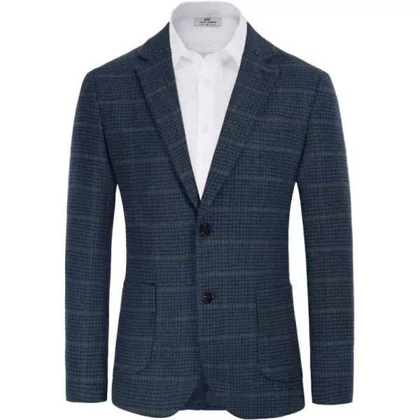 Herringbone Tweed Blazer British Wool Blend Sport Coat Jacket