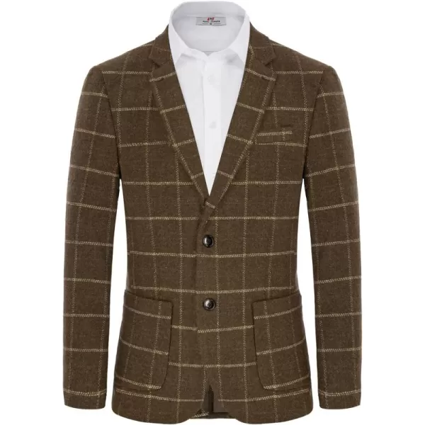 Herringbone Tweed Blazer British Wool Blend Sport Coat Jacket