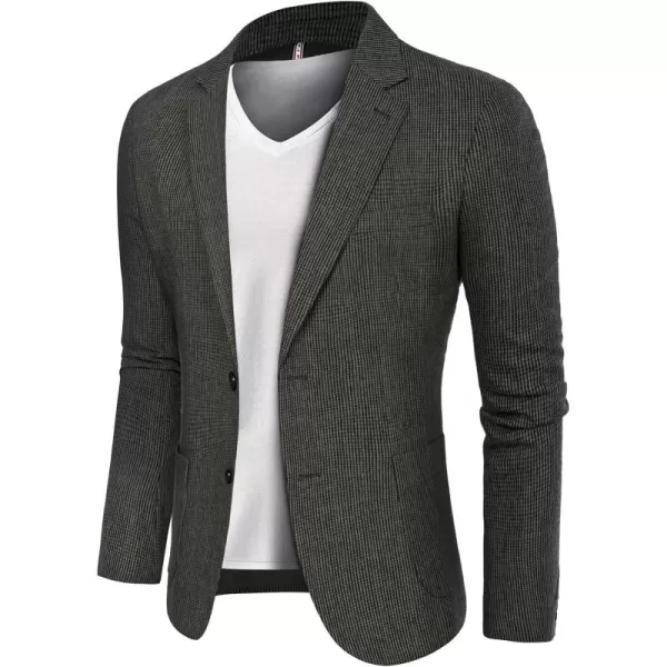 Herringbone Tweed Blazer British Wool Blend Sport Coat Jacket