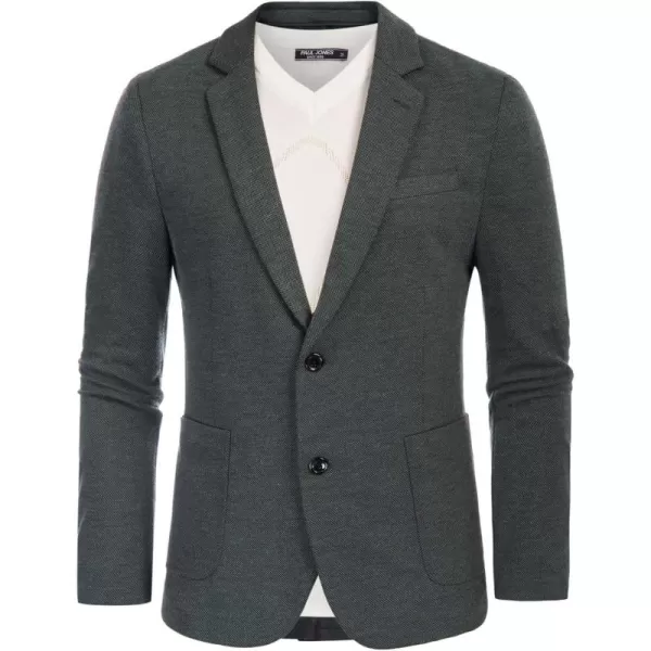 PJ PAUL JONES Mens Blazer Casual Lightweight Sport Coats Unlined Stretch Knit Suit Jacket