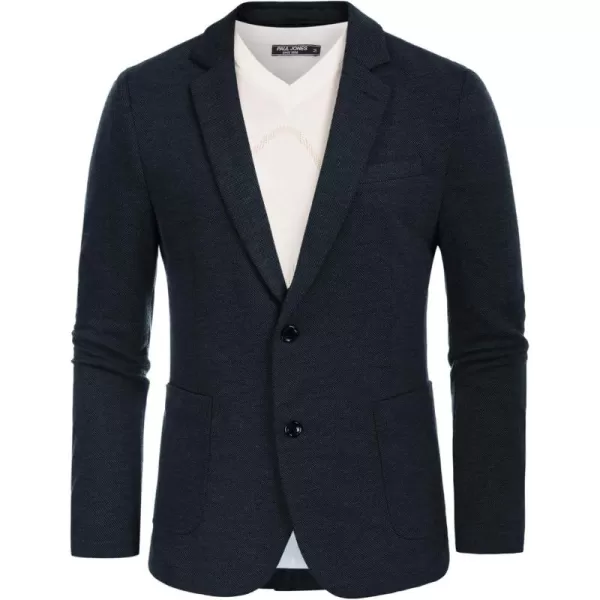 PJ PAUL JONES Mens Blazer Casual Lightweight Sport Coats Unlined Stretch Knit Suit Jacket