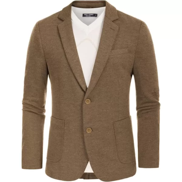 PJ PAUL JONES Mens Blazer Casual Lightweight Sport Coats Unlined Stretch Knit Suit Jacket