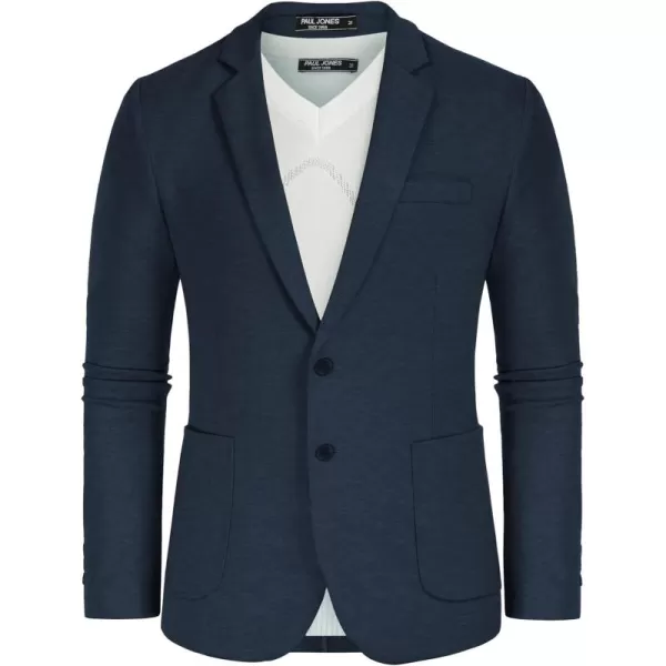 PJ PAUL JONES Mens Blazer Casual Lightweight Sport Coats Unlined Stretch Knit Suit Jacket