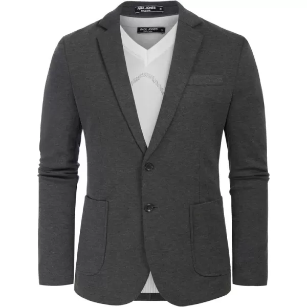 PJ PAUL JONES Mens Blazer Casual Lightweight Sport Coats Unlined Stretch Knit Suit Jacket