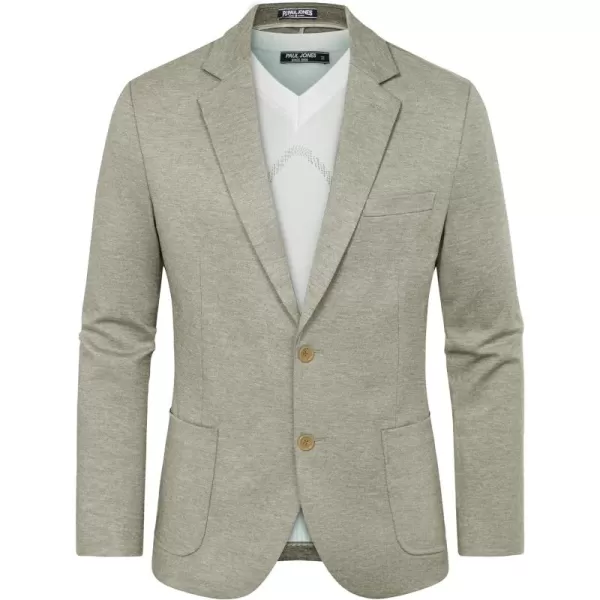 PJ PAUL JONES Mens Blazer Casual Lightweight Sport Coats Unlined Stretch Knit Suit Jacket