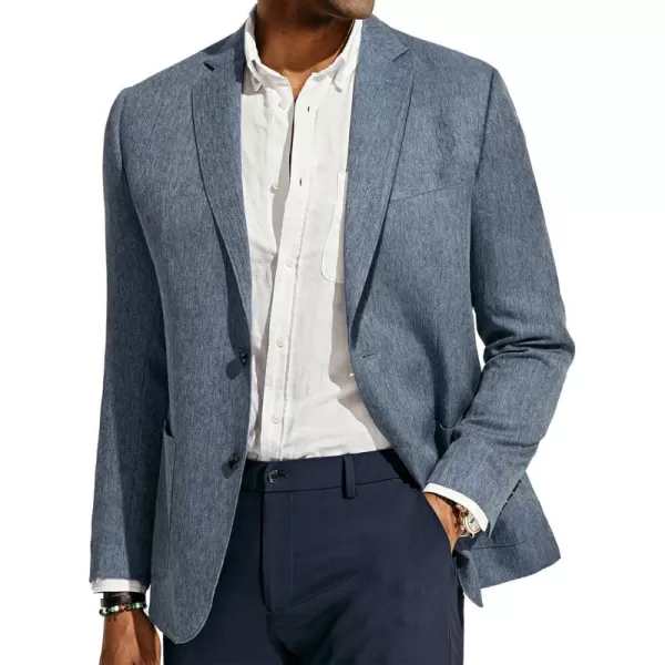 PJ PAUL JONES Mens Blazer Casual Sport Coats Regular Fit Two Button Suit Jacket Lightweight Sports Jacket