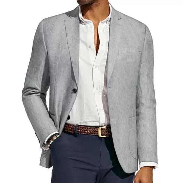 PJ PAUL JONES Mens Blazer Casual Sport Coats Regular Fit Two Button Suit Jacket Lightweight Sports Jacket