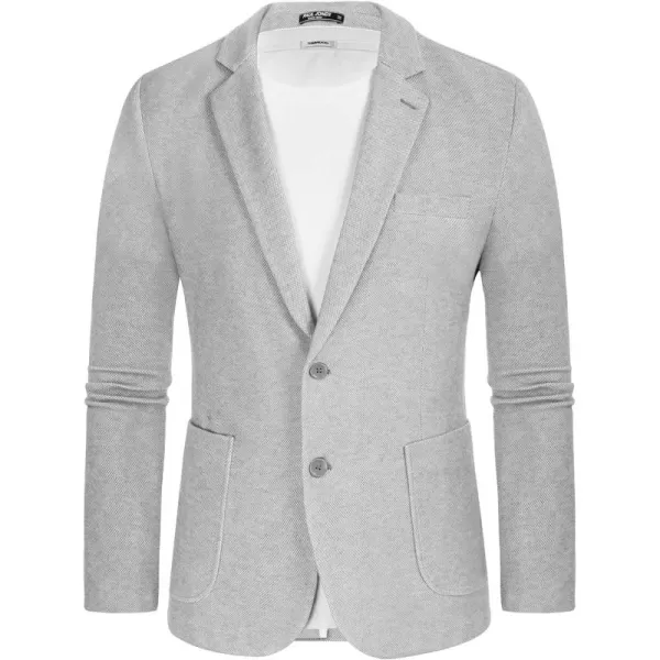 PJ PAUL JONES Mens Blazer Cotton Blend Unlined Knit Blazers Sport Coats 2 Buttons Blazer Jacket
