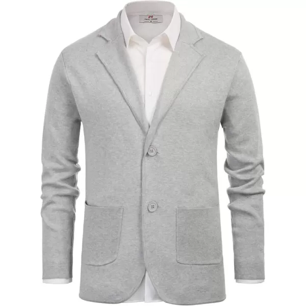 PJ PAUL JONES Men's Cardigan Sweater Shawl Collar Button Down Knit Blazer Jacket Knitwear