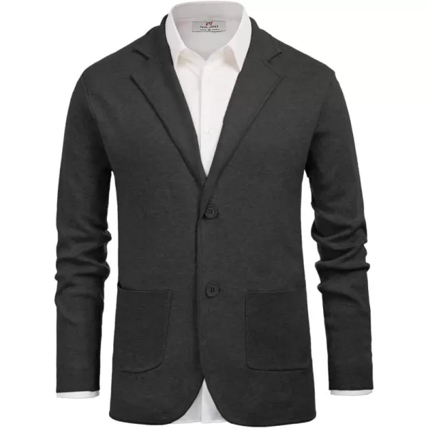 PJ PAUL JONES Men's Cardigan Sweater Shawl Collar Button Down Knit Blazer Jacket Knitwear