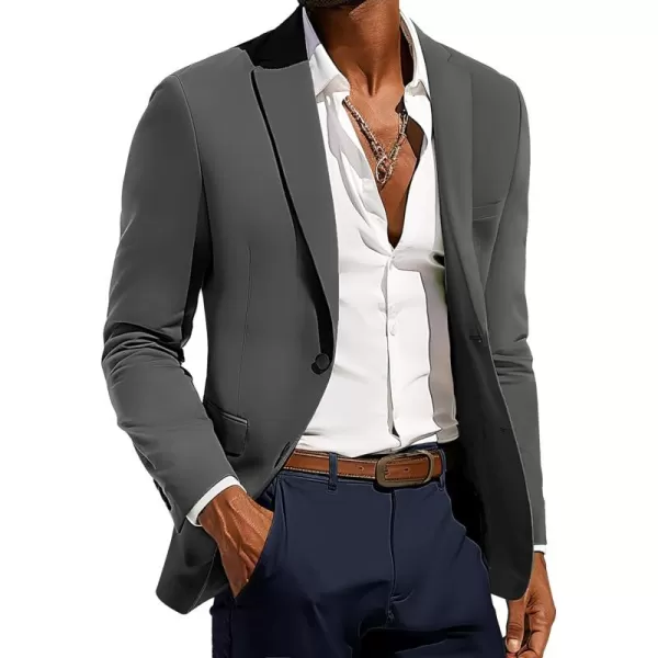 PJ PAUL JONES Men's Casual Blazer Jackets Lightweight Stretch Sports Coats Anti-Stain Blazer