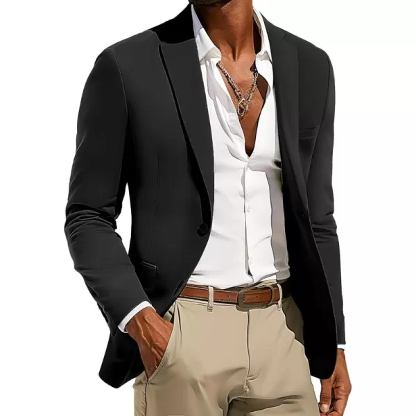 PJ PAUL JONES Men's Casual Blazer Jackets Lightweight Stretch Sports Coats Anti-Stain Blazer
