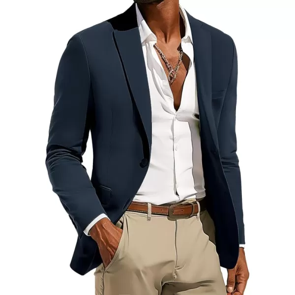 PJ PAUL JONES Men's Casual Blazer Jackets Lightweight Stretch Sports Coats Anti-Stain Blazer