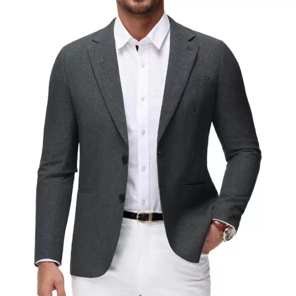 PJ PAUL JONES Men's Casual Blazer Lightweight Suit Jackets Regular Fit Two Button Summer Travel Sport Coats