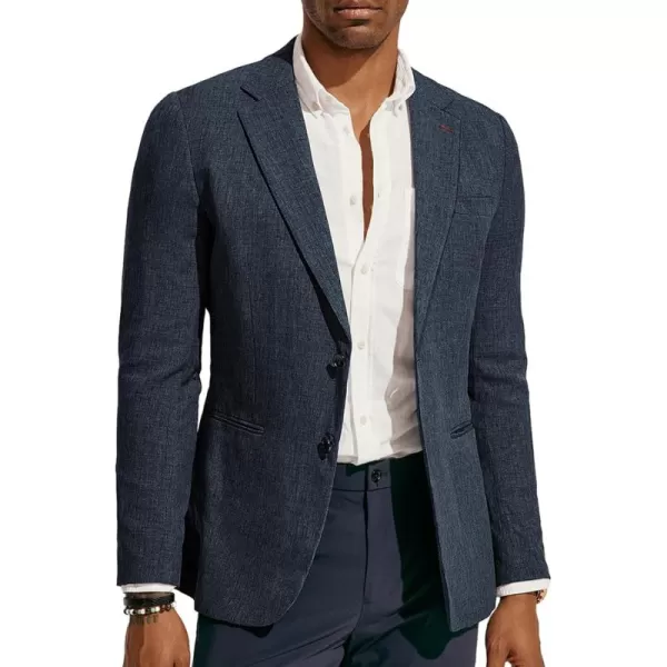 PJ PAUL JONES Men's Casual Blazer Lightweight Suit Jackets Regular Fit Two Button Summer Travel Sport Coats
