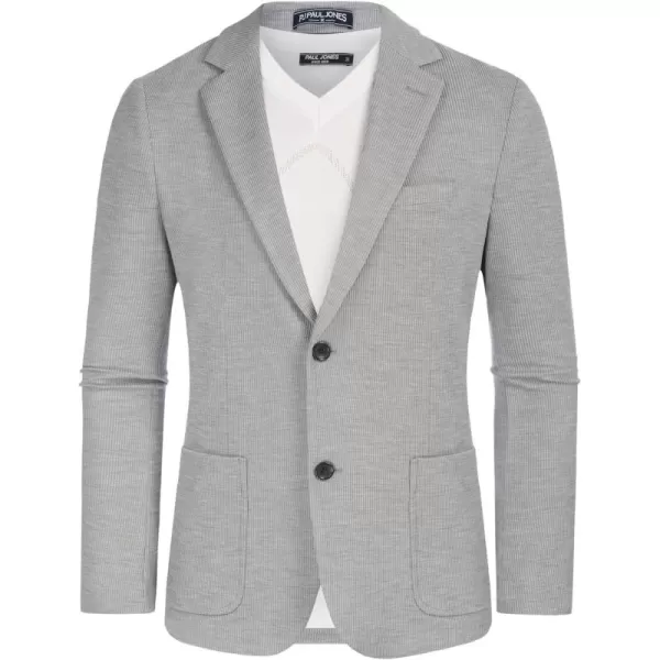 PJ PAUL JONES Men's Casual Knit Blazer Suit Jackets Two Button Lightweight Unlined Sport Coat
