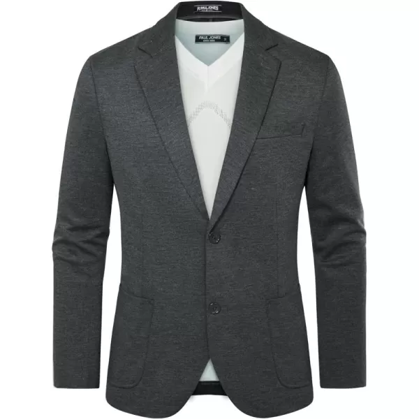PJ PAUL JONES Men's Casual Knit Blazer Suit Jackets Two Button Lightweight Unlined Sport Coat