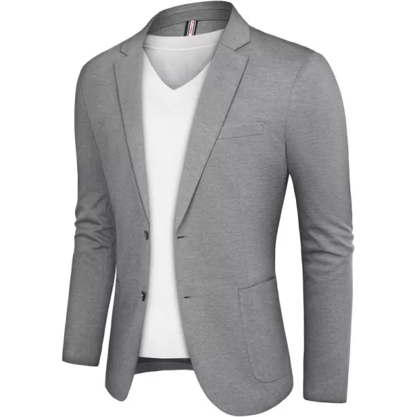 PJ PAUL JONES Men's Casual Knit Blazer Suit Jackets Two Button Lightweight Unlined Sport Coat
