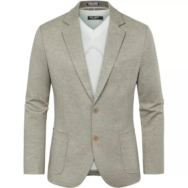 PJ PAUL JONES Men's Casual Knit Blazer Suit Jackets Two Button Lightweight Unlined Sport Coat