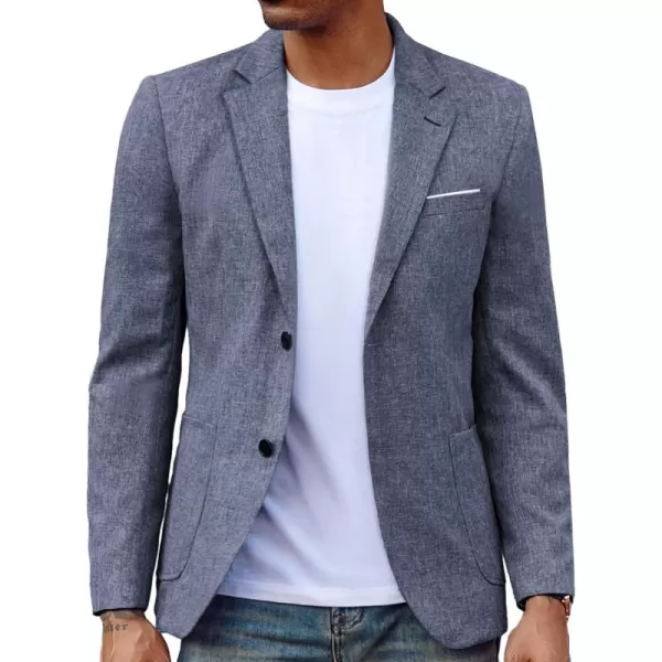 PJ PAUL JONES Mens Casual Sport Coat Blazer Two Buttons Lightweight Business Jackets