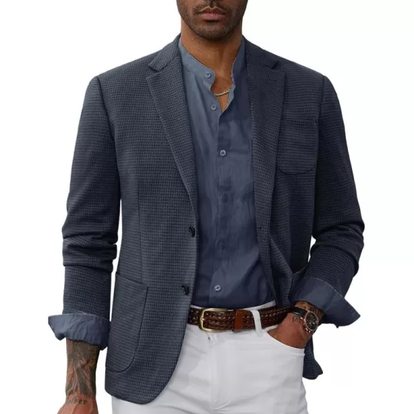 PJ PAUL JONES Mens Casual Sport Coat Blazer Two Buttons Lightweight Business Jackets