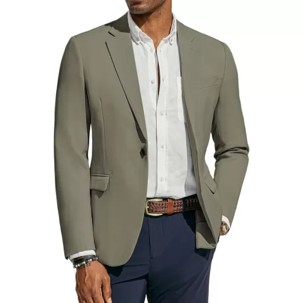 PJ PAUL JONES Men's Lightweight Sport Coat Casual One Button Blazer Breathable Sportcoat
