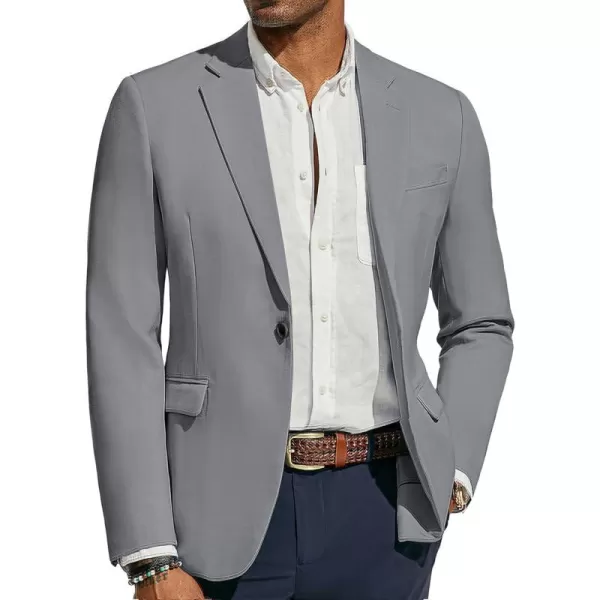 PJ PAUL JONES Men's Lightweight Sport Coat Casual One Button Blazer Breathable Sportcoat