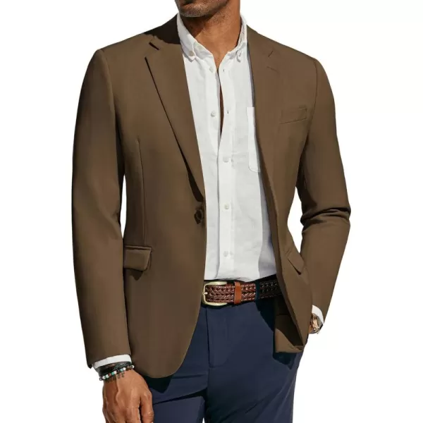PJ PAUL JONES Men's Lightweight Sport Coat Casual One Button Blazer Breathable Sportcoat