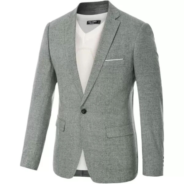 PJ Paul Jones Men's Casual One Button Suit Blazer Jacket Sport Coat
