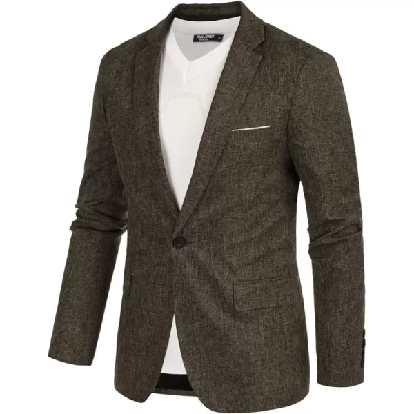 PJ Paul Jones Men's Casual One Button Suit Blazer Jacket Sport Coat