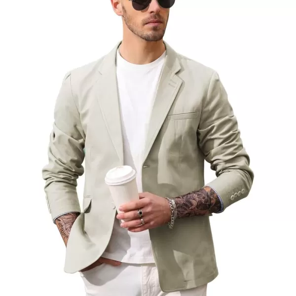 PJ Paul Jones Men's Cotton Twill Blazer Jacket Lightweight Casual Slim Fit Sport Coat