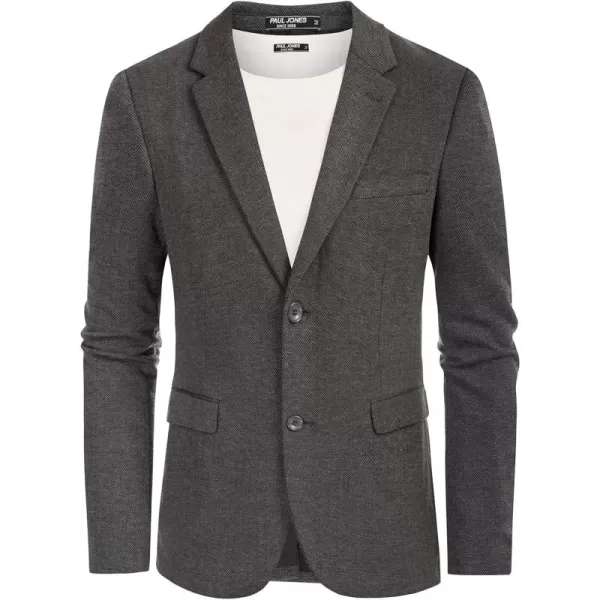 PJ Paul Jones Men's Herringbone Blazer Jacket Lightweight Casual Knit Sport Coat