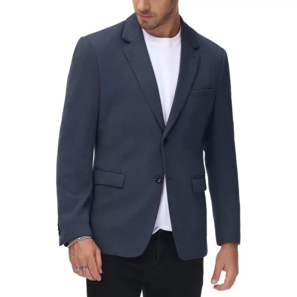 PJ Paul Jones Men's Herringbone Blazer Jacket Lightweight Casual Knit Sport Coat