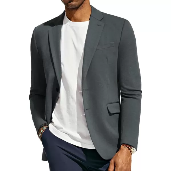 PJ Paul Jones Men's Herringbone Blazer Jacket Lightweight Casual Knit Sport Coat
