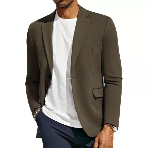 PJ Paul Jones Men's Herringbone Blazer Jacket Lightweight Casual Knit Sport Coat