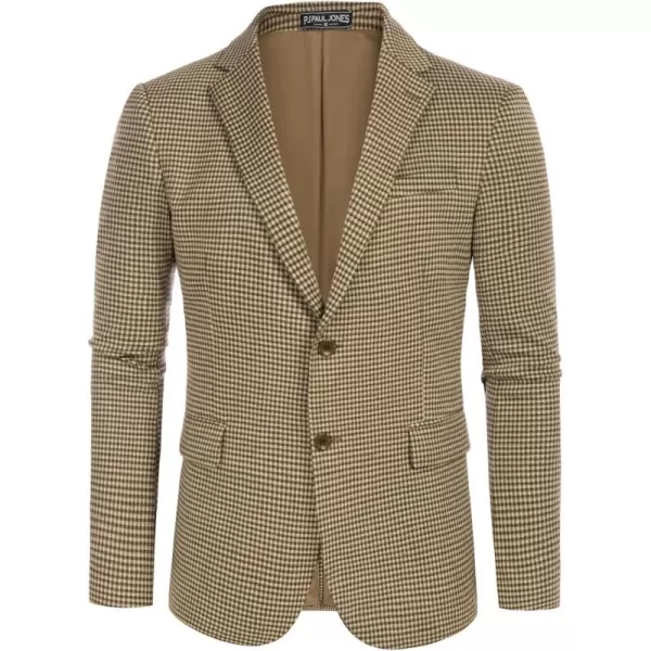 PJ Paul Jones Men's Herringbone Blazer Jacket Lightweight Casual Knit Sport Coat