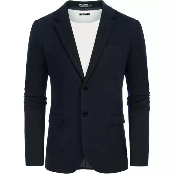 PJ Paul Jones Men's Herringbone Blazer Jacket Lightweight Casual Knit Sport Coat