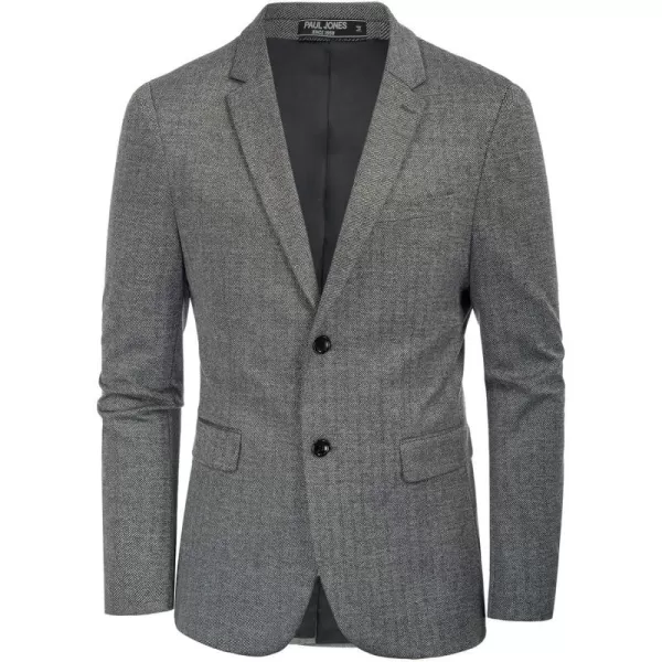 PJ Paul Jones Men's Herringbone Blazer Jacket Lightweight Casual Knit Sport Coat
