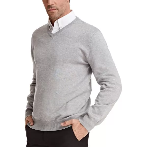 PJ Paul Jones Men's V Neck Pullover Sweaters Classic Long Sleeve Knitting Sweater