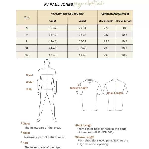 PJ PAUL JONES Mens Knit Shirt Short Sleeve Summer Hollow Out Shirt Beach Button Down Shirt
